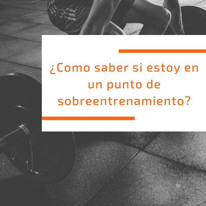 sobreentrenamiento - Entrenadora personal