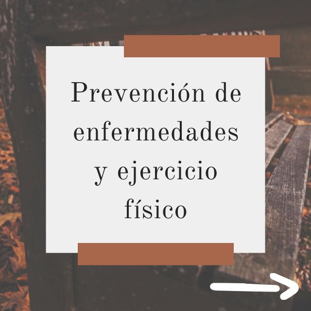 Prevencion de enfermedades - Entrenadora personal